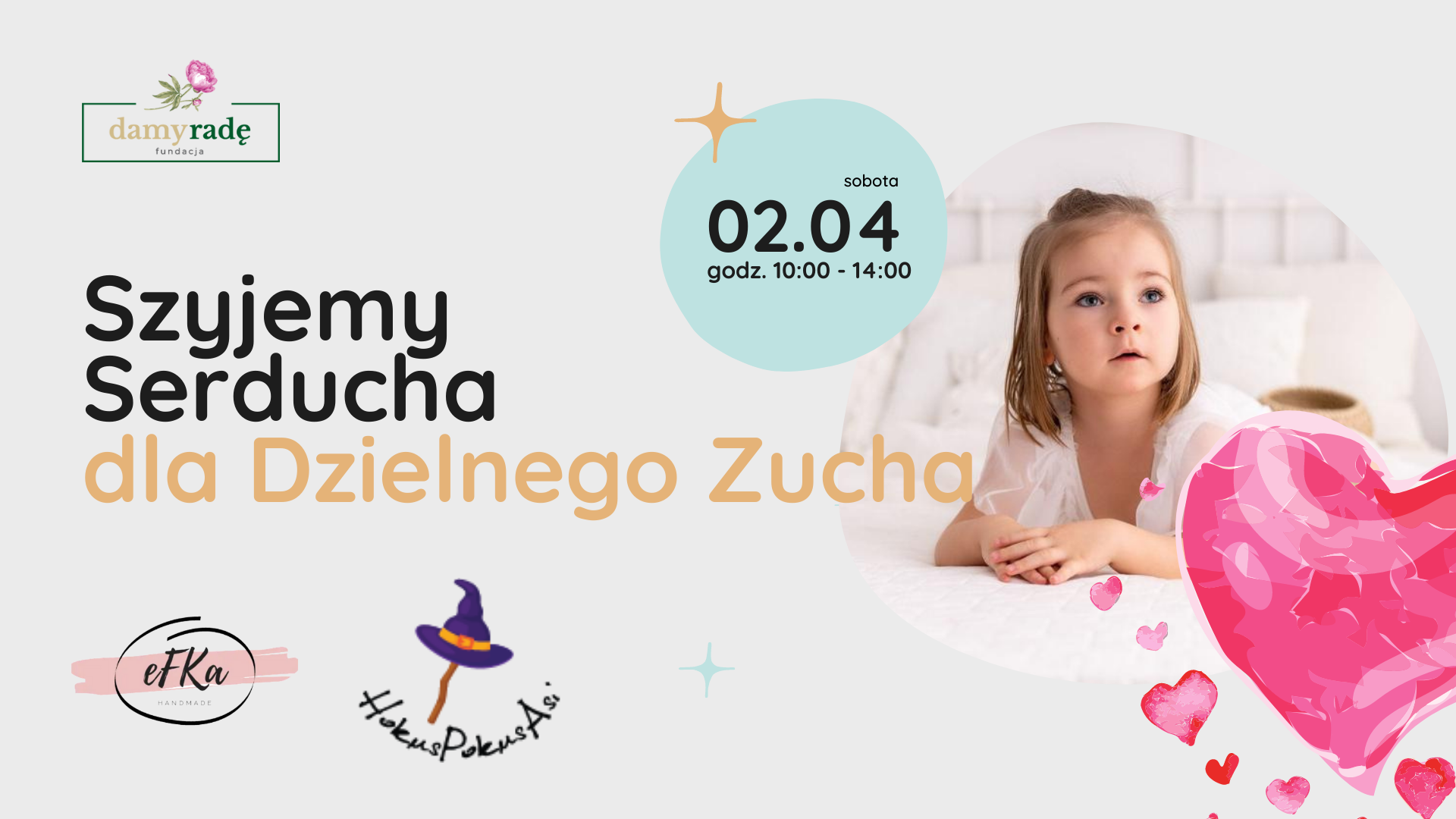 Szyjemy Serducha dla Dzielnego Zucha!